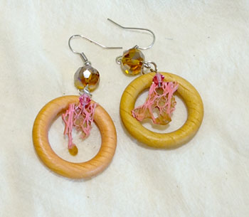 Aretes dulce fresa