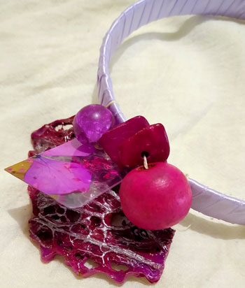 Diadema primavera rosa