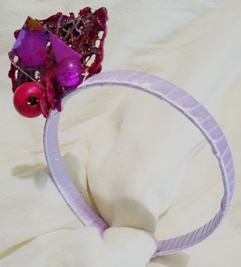 Diadema primavera rosa