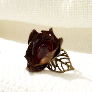 anillo flor palmy
