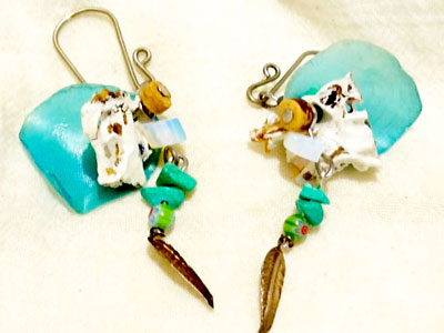 Aretes  sueños marinos